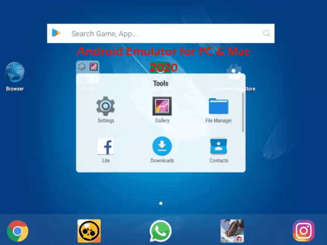 android emulator mac for test 4.4